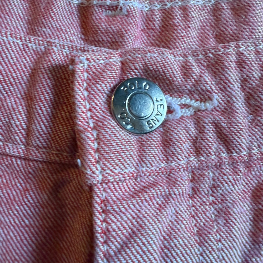 Polo Jeans Co. Ralph Lauren Coral Denim “Saturday Short” | Size 10 ☀️ - Picture 5 of 11